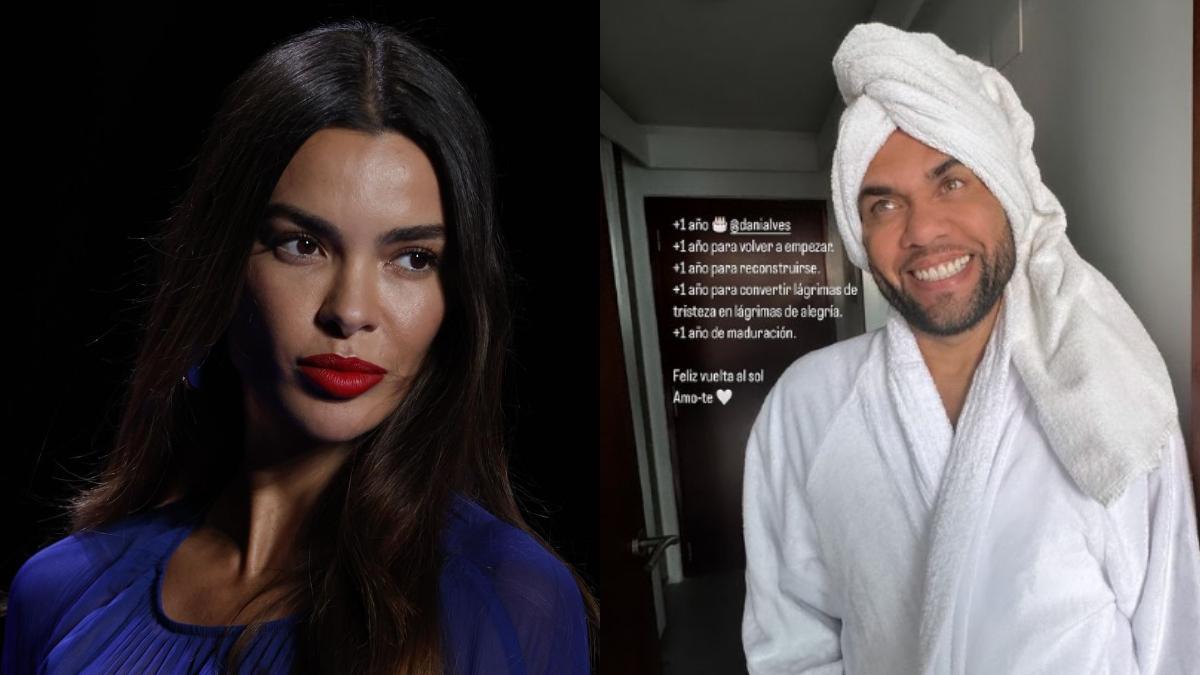 Joana Sanz y Dani Alves