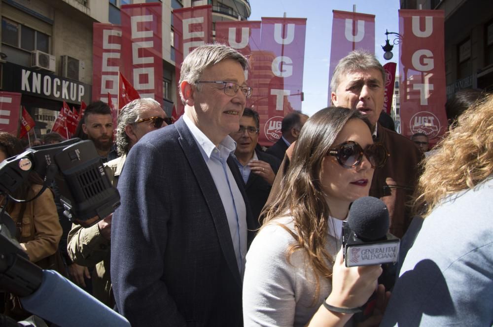 Manifestación del Día del Trabajo en València