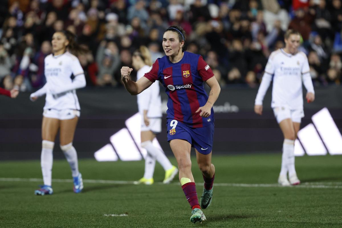 Supercopa de España Femenina. Semifinal FC Barcelona - Real Madrid, en imágenes