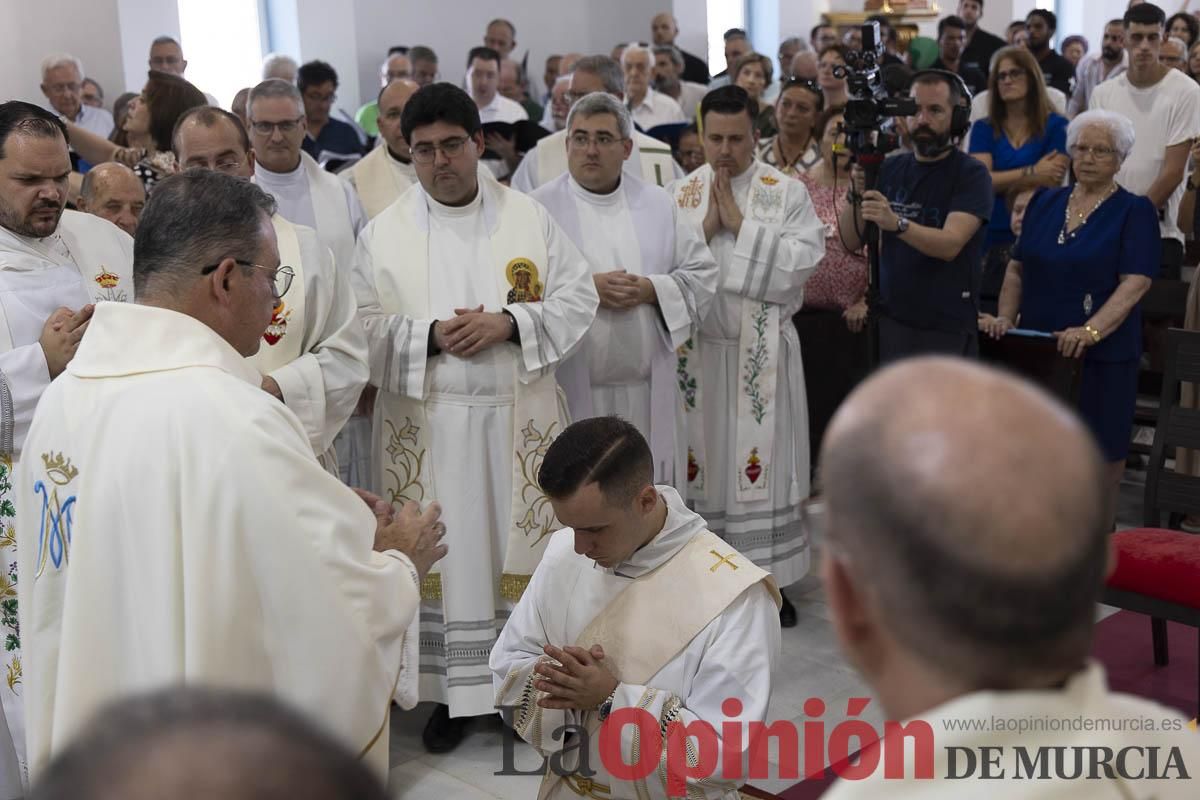 Así se ha vivido la ordenación sacerdotal de Miguel Tovar Fernández en la pedanía molinense de Torrealta