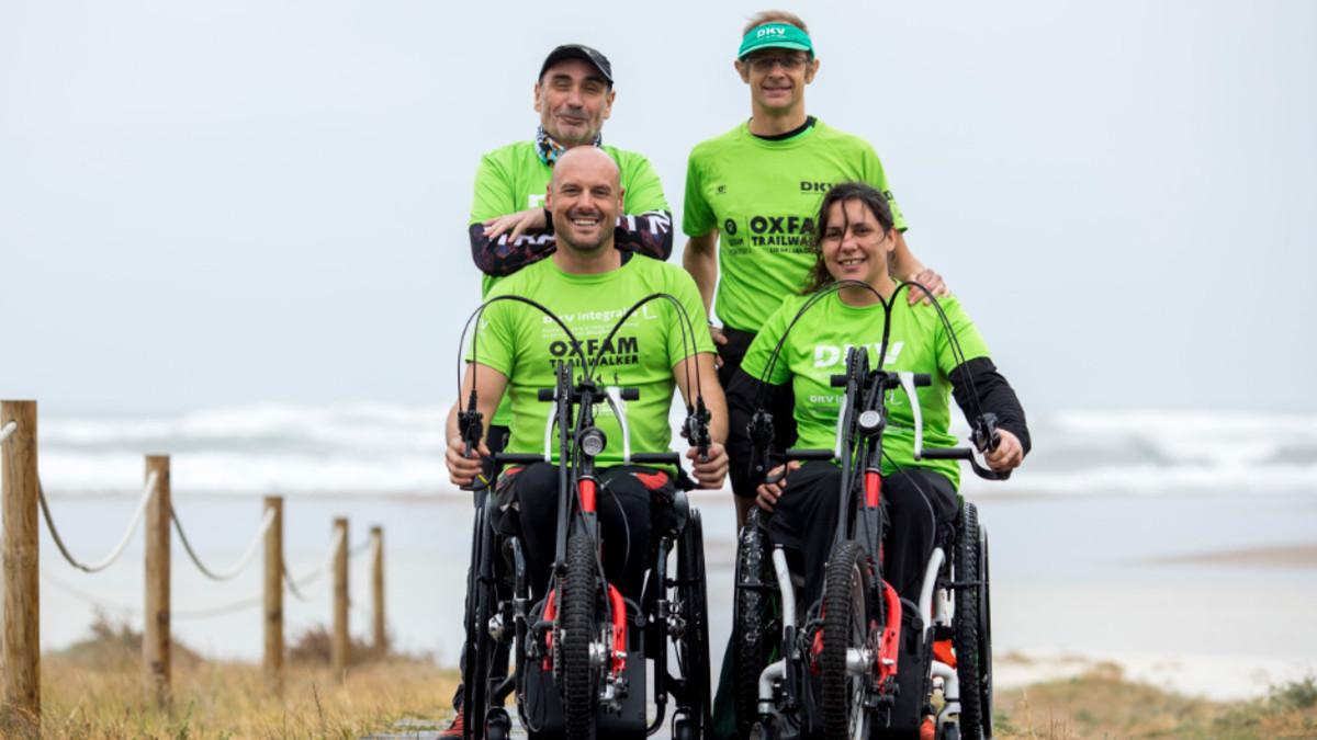 Vicente Martínez, Isaac Mateos, Elena Jacinto y David Camps forman el Dream Team Integralia