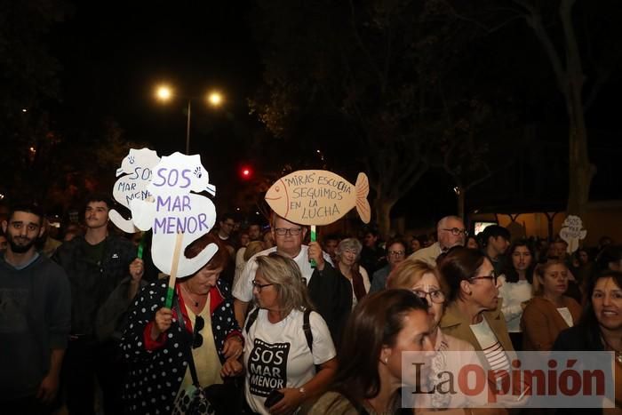 Manifestación en Cartagena por el Mar Menor