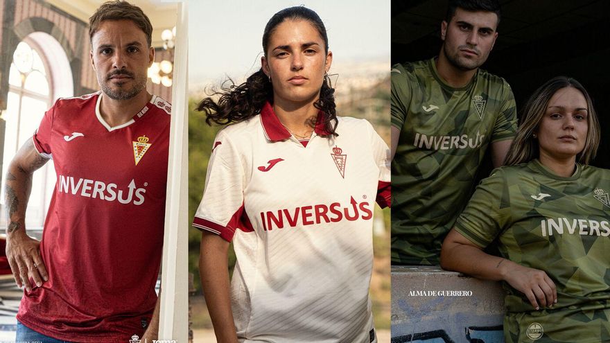 El Real Murcia, del grana al verde, pasando por el blanco