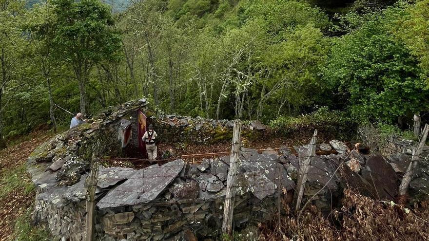 El cortín de Fonrín vuelve a la vida en Cangas y será el especial escenario donde se celebrará el 25.º aniversario de la Reserva de Muniellos