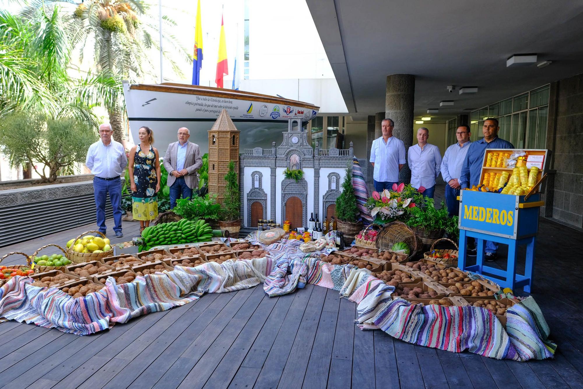 El Cabildo de Gran Canaria presenta la carreta que llevará a la romería del Pino