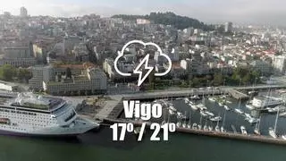 El tiempo en Vigo: previsión meteorológica para hoy, martes 8 de septiembre
