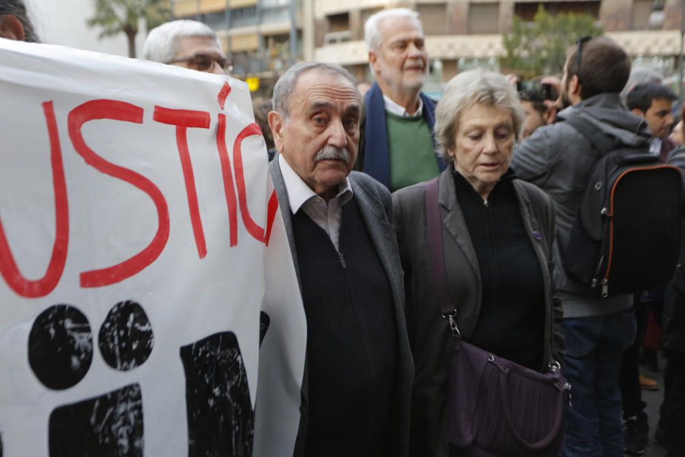 Concentración en solidaridad con Cataluña