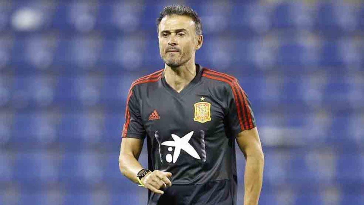 Luis Enrique, seleccionador español de fútbol