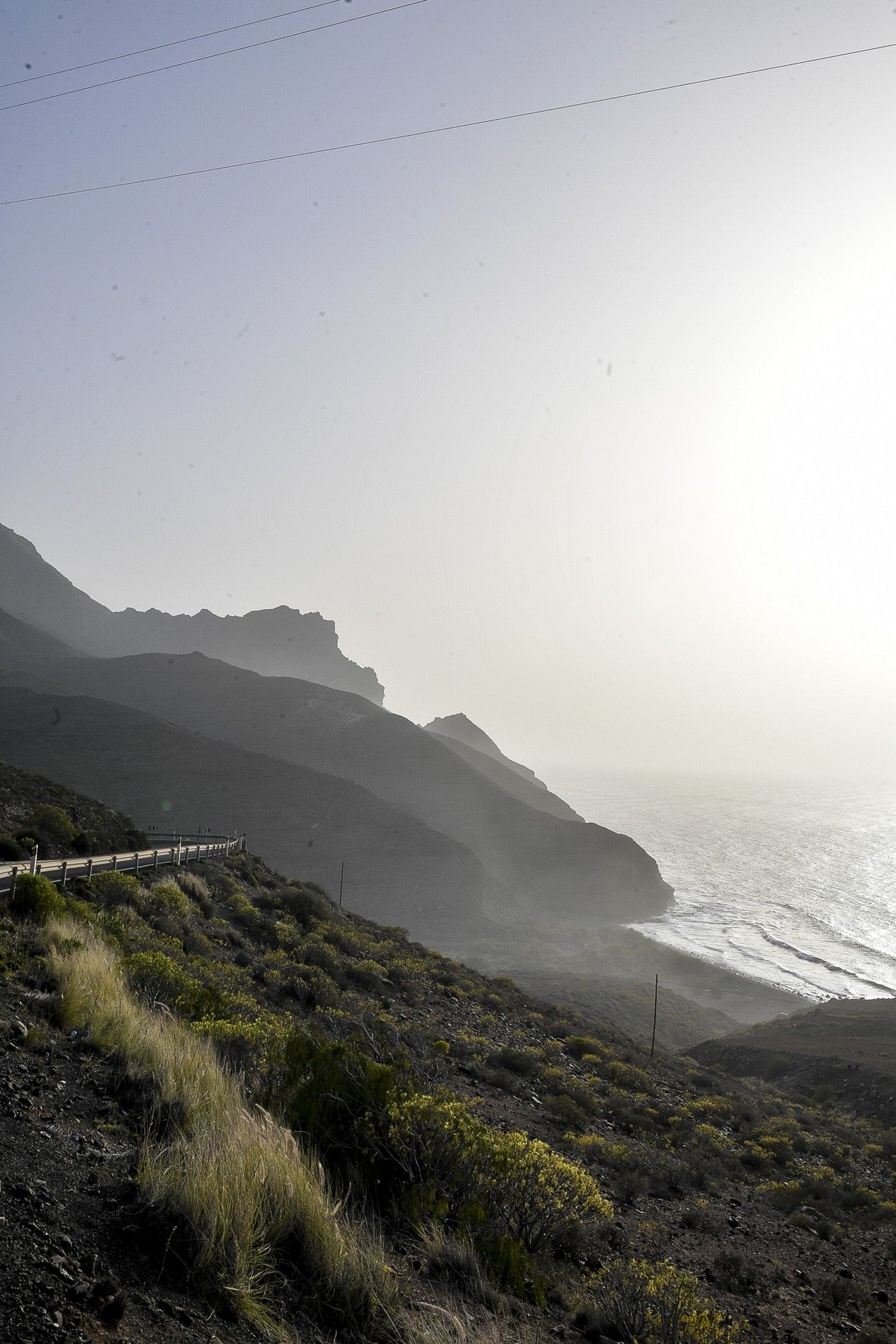 Calima en Gran Canaria (18/04/22)