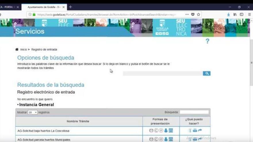 Godella explica cómo utilizar la sede electrónica