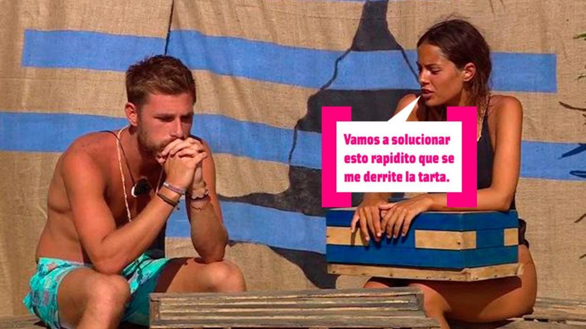 Tom Brusse y Melyssa Pinto en 'Supervivientes'