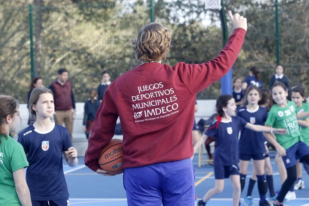 Partido de baloncesto de la pasada edición de los Juegos Deportivos Municipales.