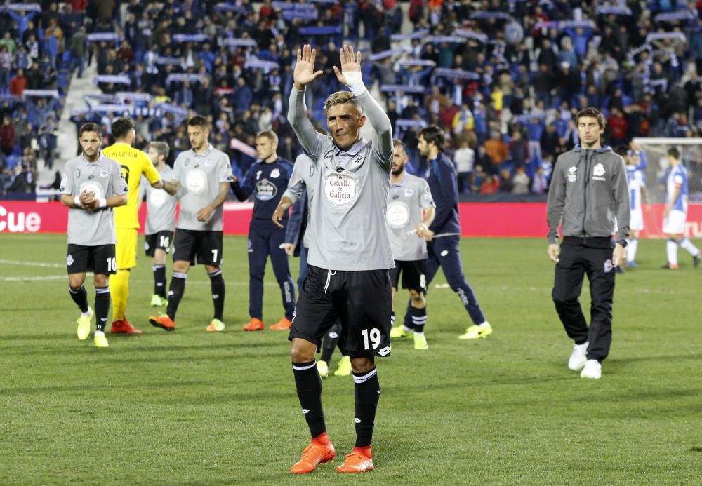 El Dépor sale goleado de Leganés