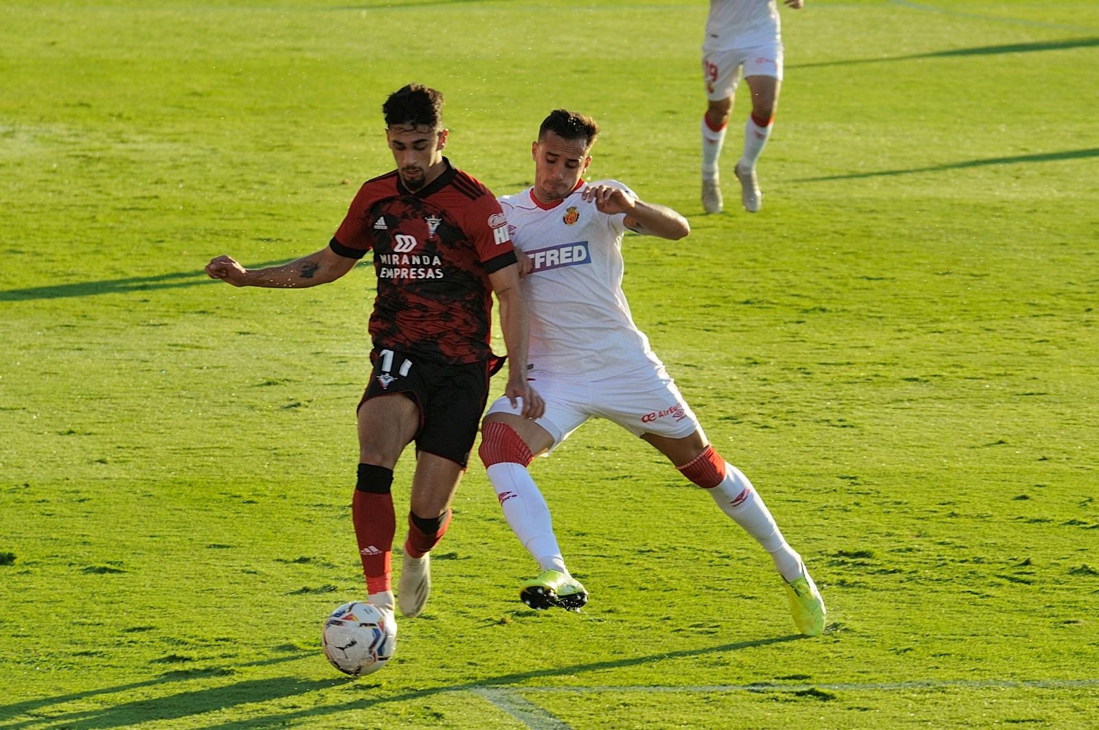 Mirandés-Mallorca: Los bermellones dan por bueno el empate