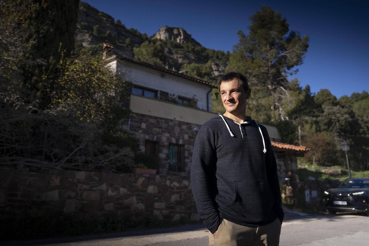 Agustí Roca, vecino de Gallifa con un proyecto de masovería urbana.