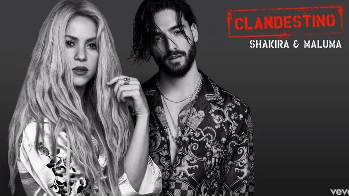 Shakira y Maluma vuelven a unir fuerzas en 'Clandestino'.