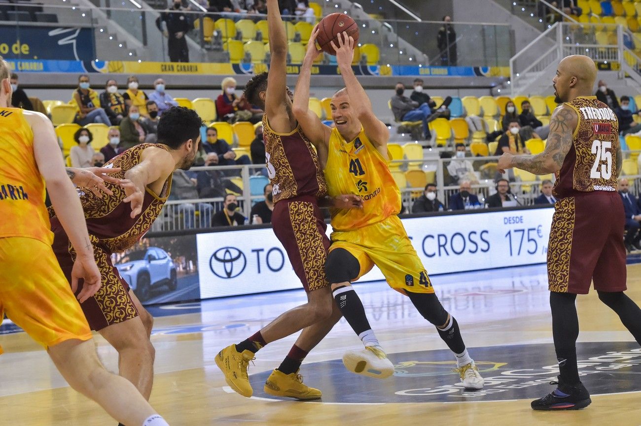 Eurocup: Partido CB Gran Canaria - Umana Reyer Venecia