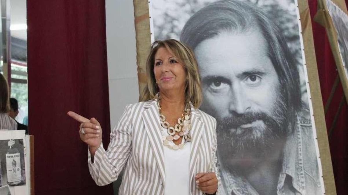 Mariluz Montes se mostró muy agradecida por los actos organizados en Ponte Caldelas