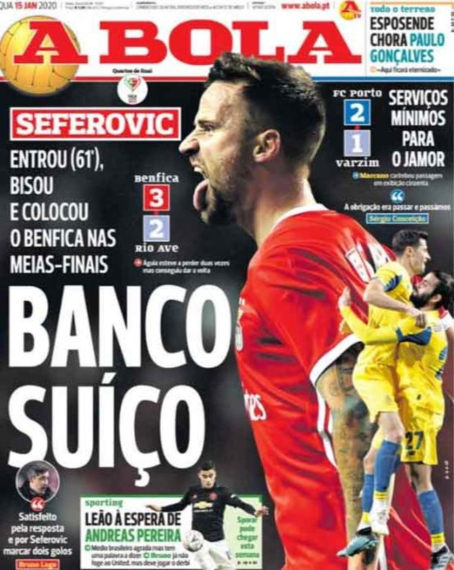 Las portadas del día en la prensa deportiva