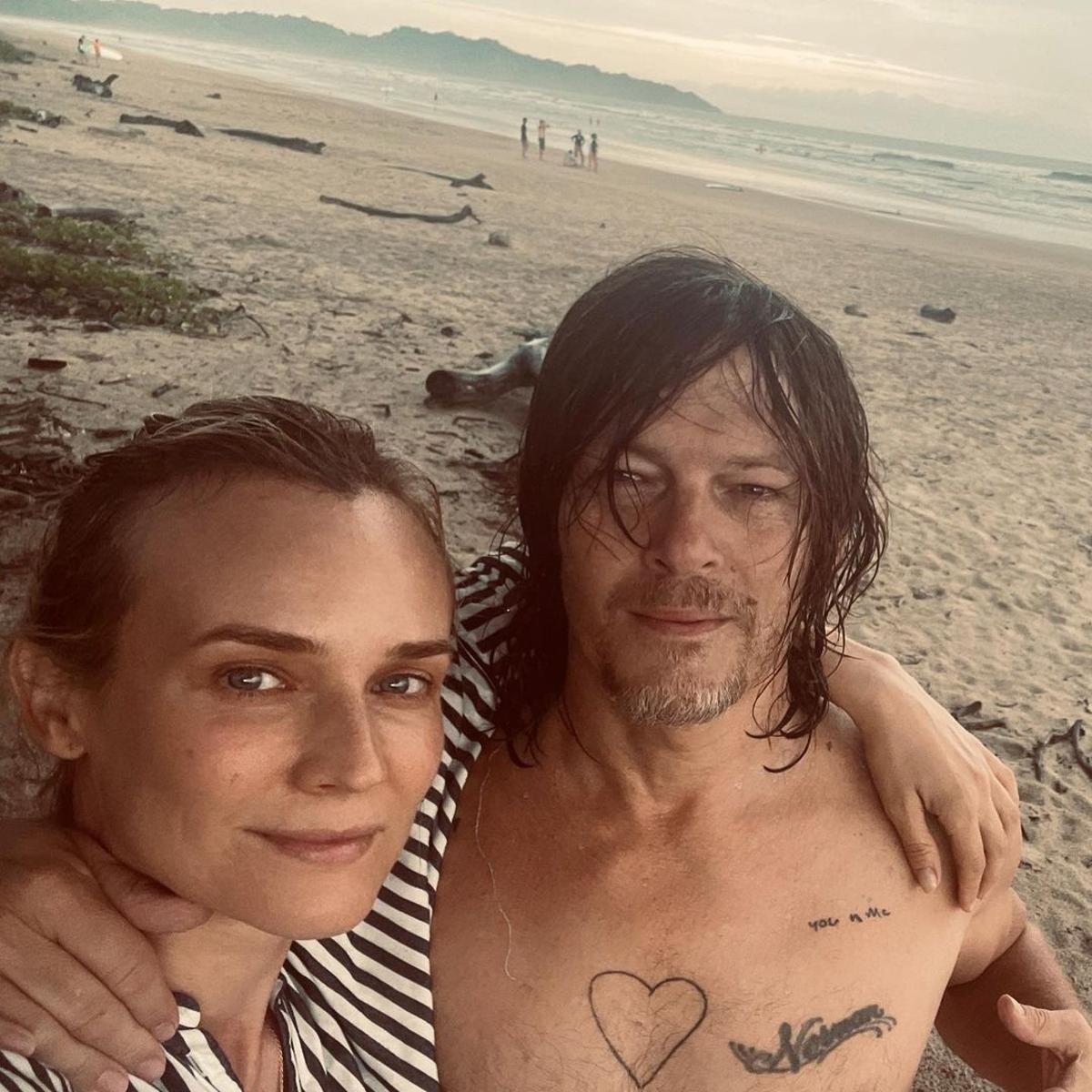 La pareja en una foto de sus redes sociales
