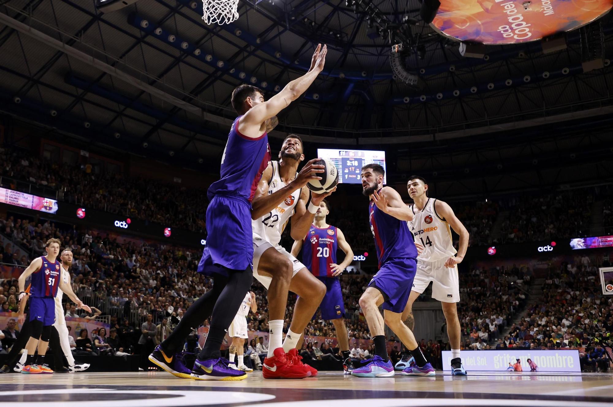 El Real Madrid - FC Barcelona de la final de la Copa del Rey, en fotos