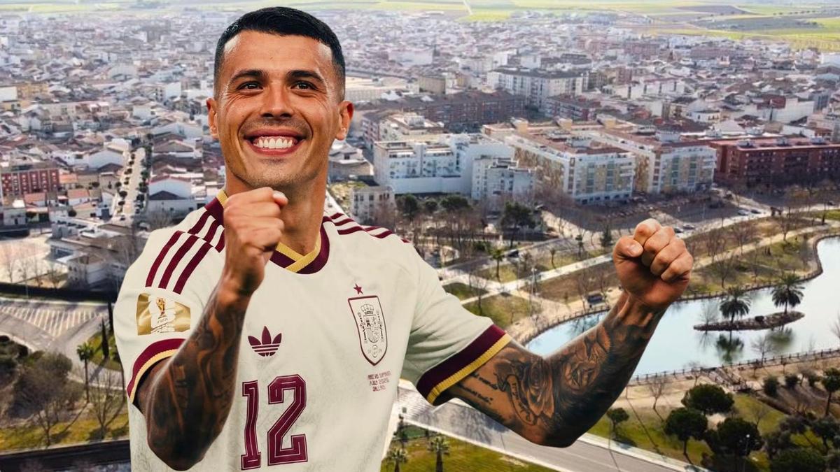 Pedro Porro nació en el pueblo de Badajoz que frenó una fusión en 2023