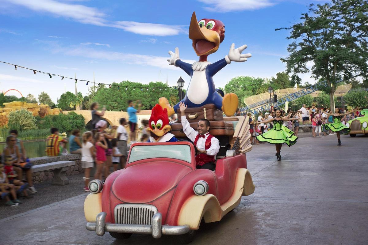 Woody en el parque.