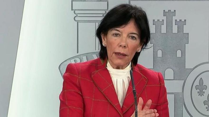 Celaá: "El aprobado general sería una injusticia"