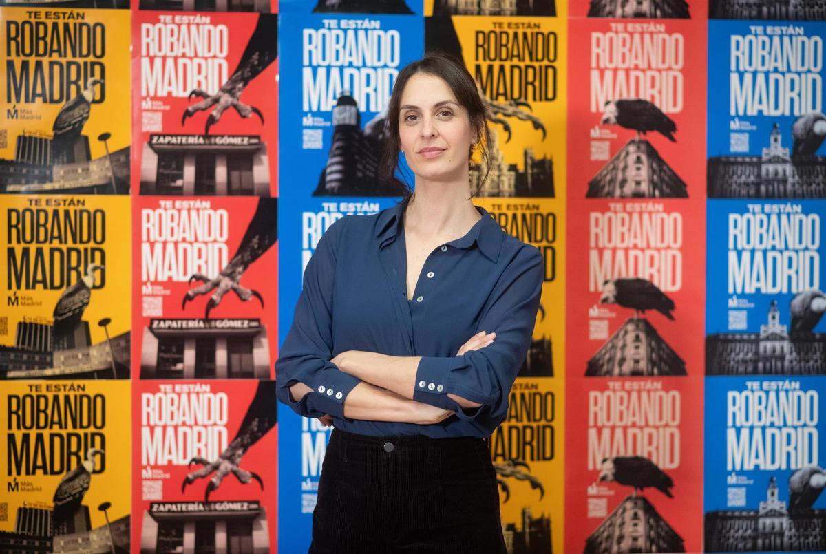 La portavoz de Más Madrid en el Ayuntamiento, Rita Maestre, en una entrevista con Europa Press.