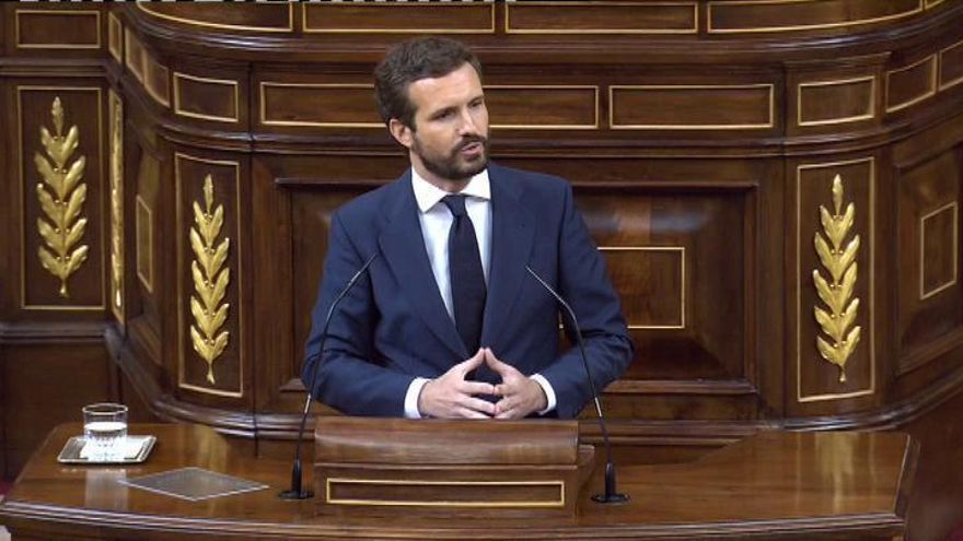 Casado critica el "triunfalismo" del Gobierno y lo relaciona con la "relajación de los hábitos sociales"