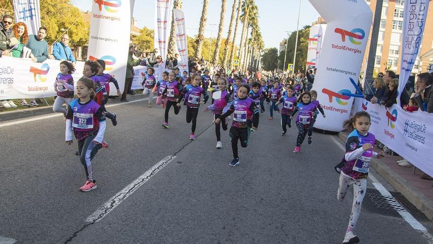 Carreras de niños del TotalEnergies Murcia