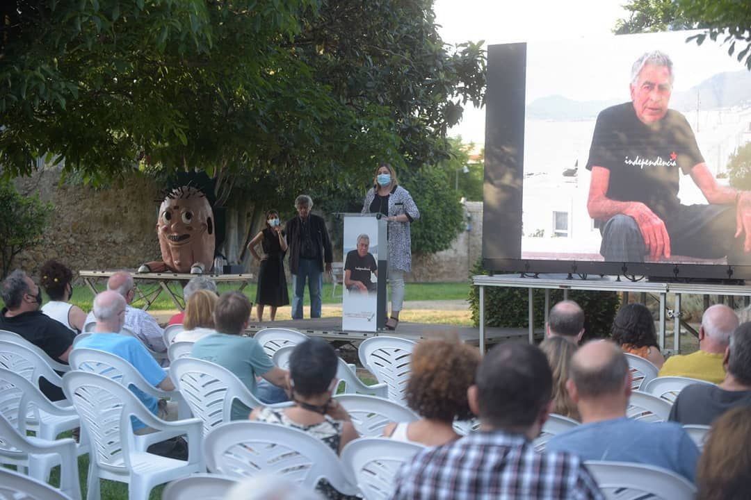 Emotiu homenatge a Albert Tomàs i Bassols al seu poble natal, Vilabertran