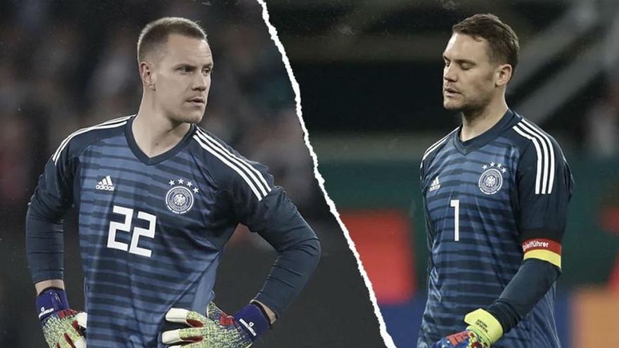 Ter Stegen VS Neuer: duelo de guardianes