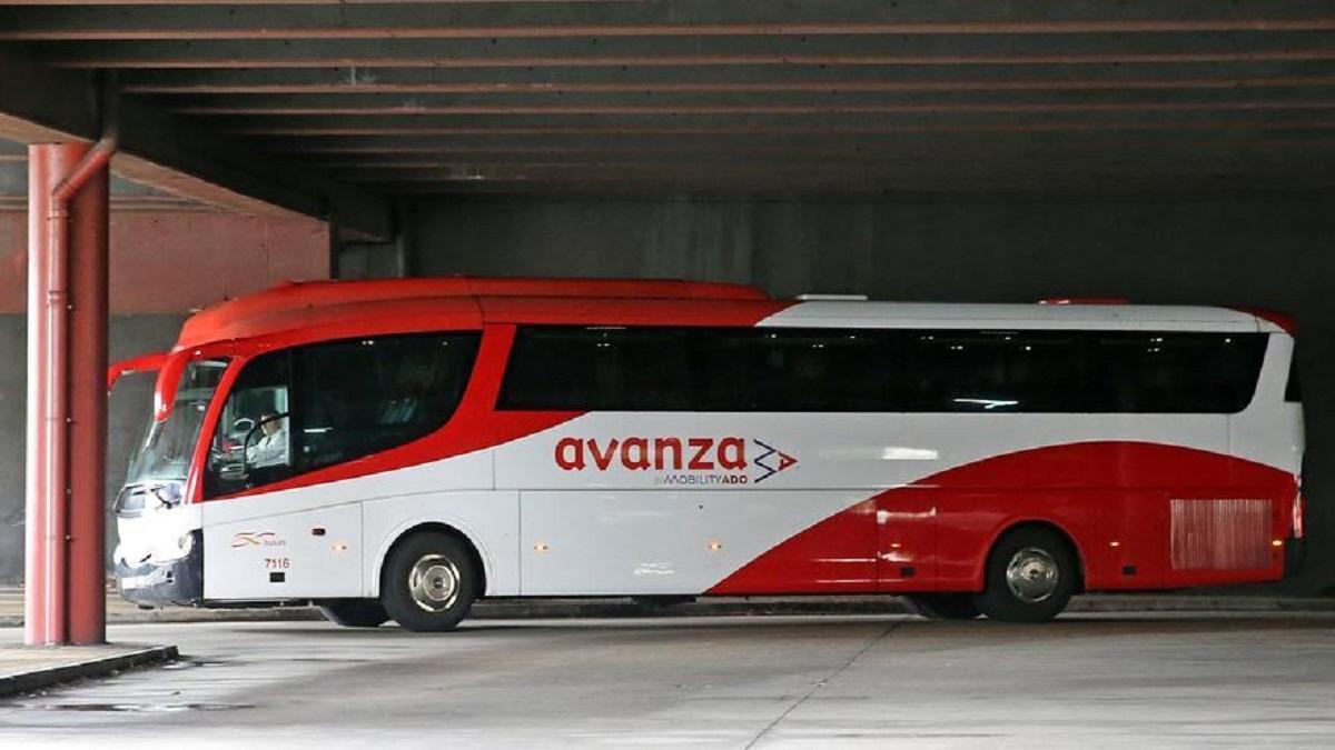 Un autobús del Grupo Avanza.