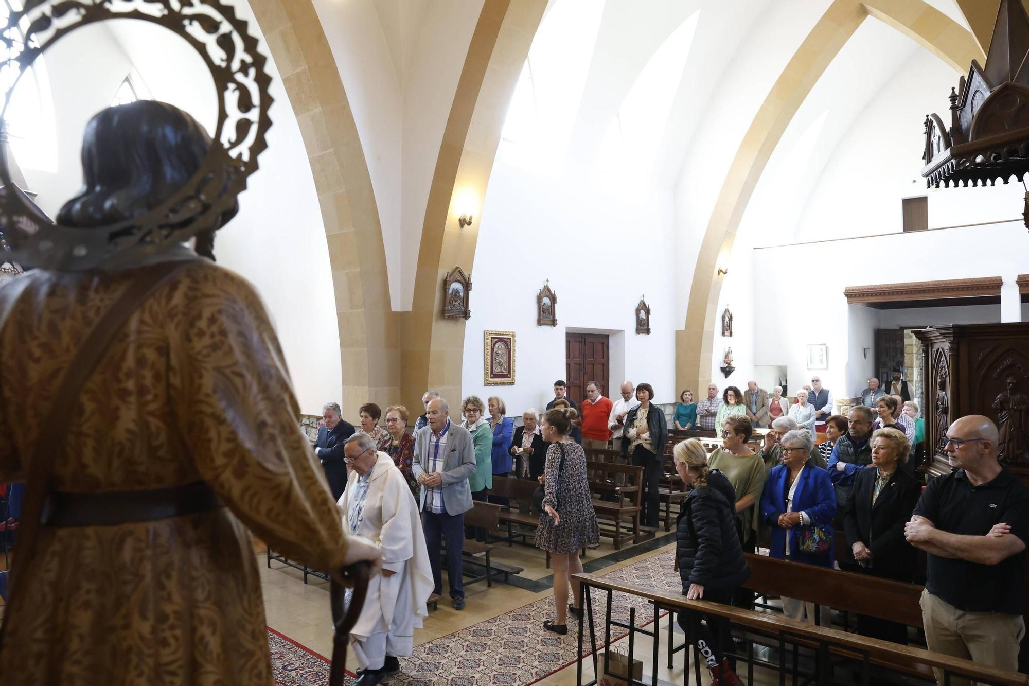 La festividad de San Isidro Labrador en la parroquia gijonesa de Granda, en imágenes