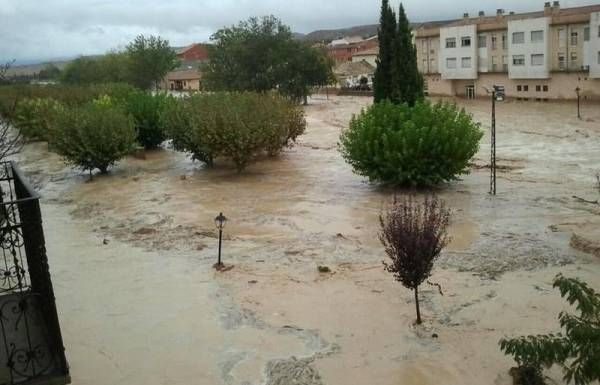 Fotogalería: Lluvias torrenciales en Aragón