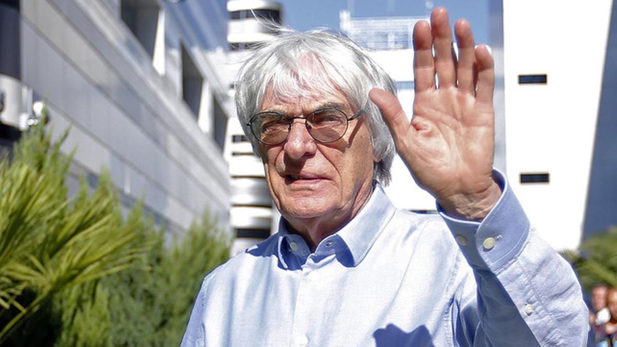 El jefe de la F-1, Bernie Ecclestone, en una imagen reciente