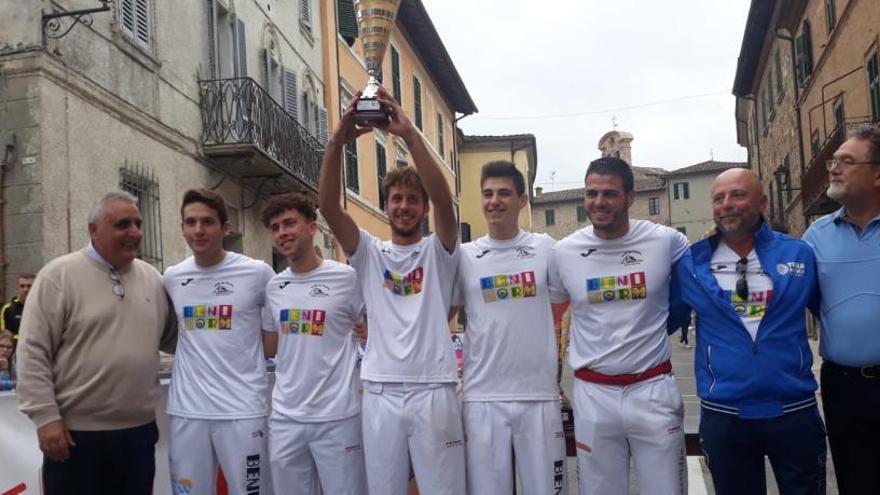 El Club de Pilota Benidorm, subcampeón de la IX Coupe des Champions