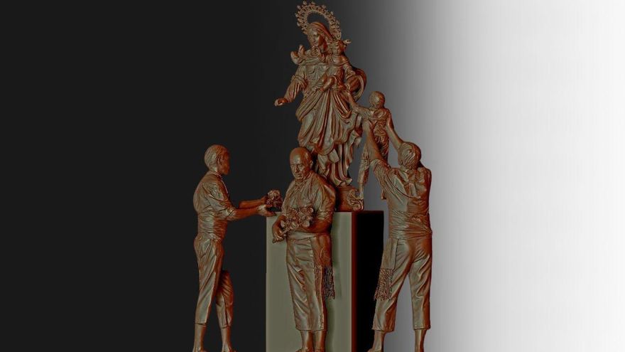 El lamento de Calp por no poder poner su estatua de la Virgen del Carmen en el puerto