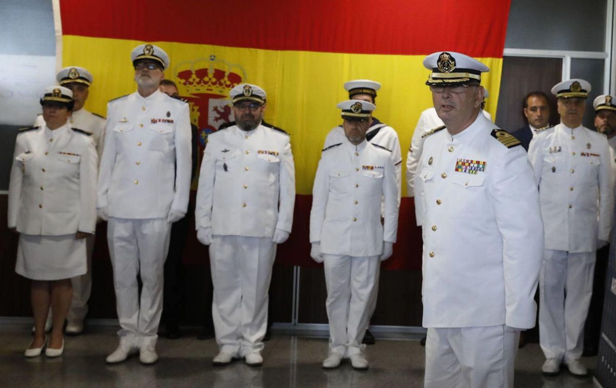 Luis Rodríguez Garat, ayer, durante la ceremonia de toma de posesión. | FERNANDO RODRÍGUEZ