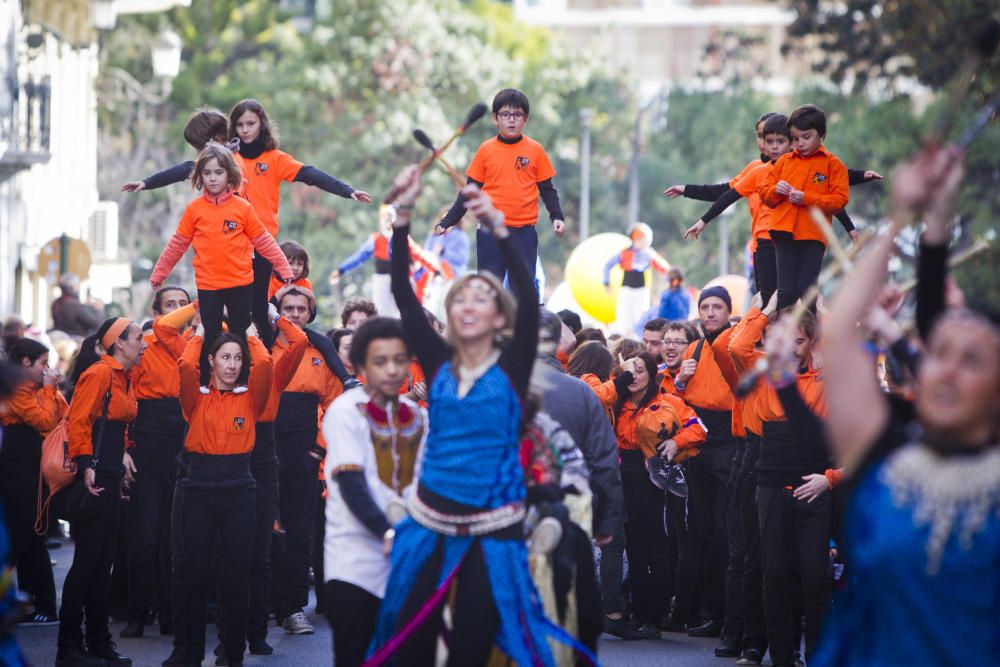 Cabalgata de las Reinas Magas en Valencia 2017