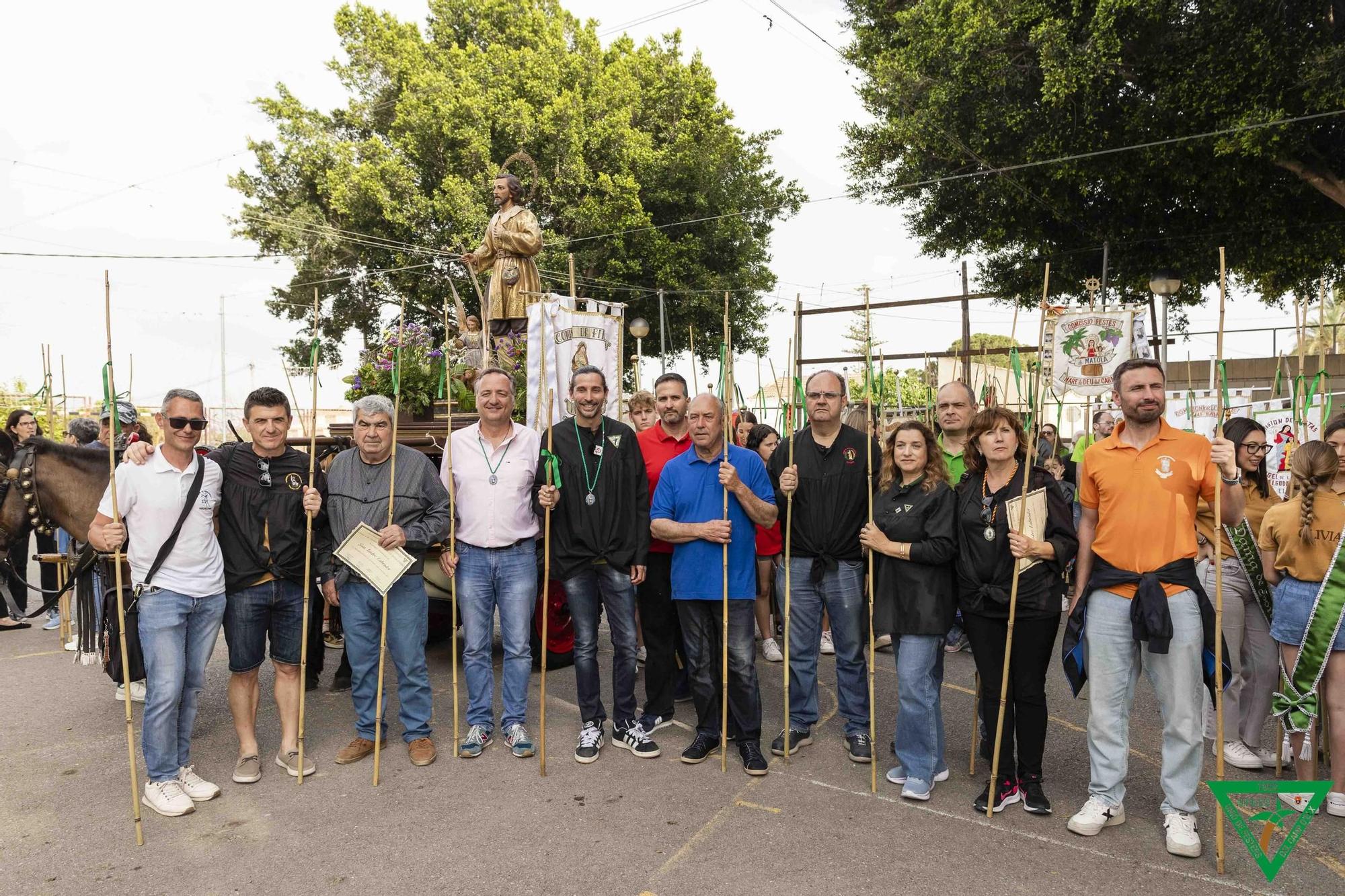 Fervor en el Camp d'Elx con Isidro
