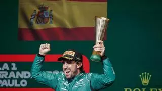 Fernando Alonso, elegido tercer mejor piloto de 2023 por sus compañeros de parrilla