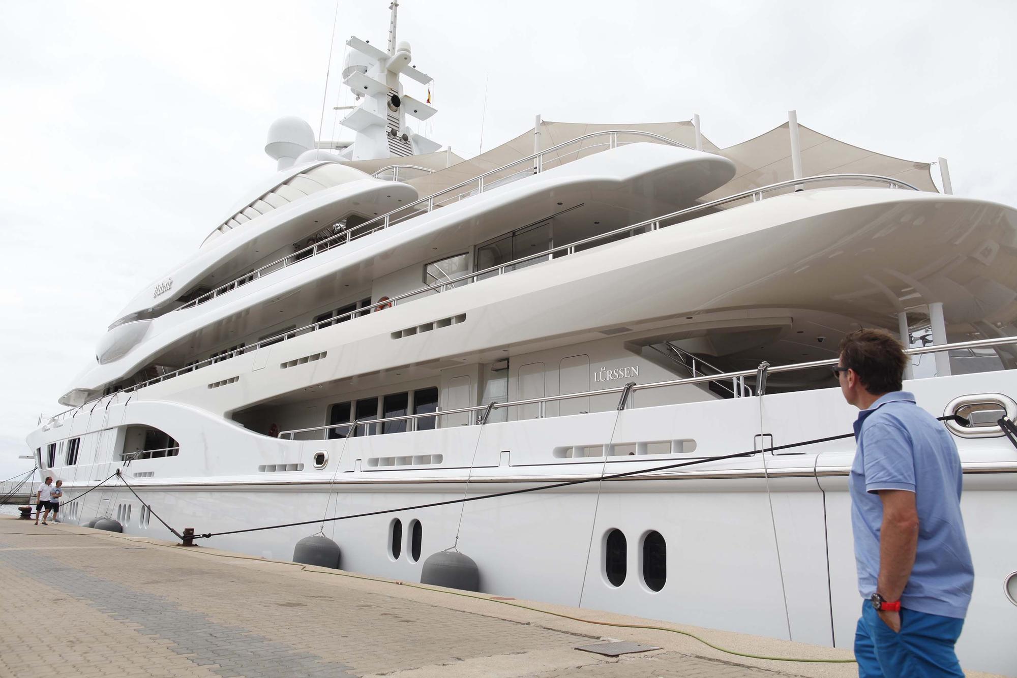 El «Valerie» ucraïnès, al port de Palamos