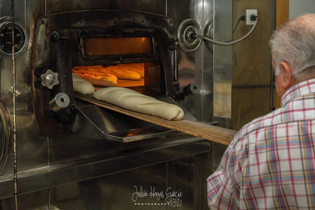 Horno de la panadería.