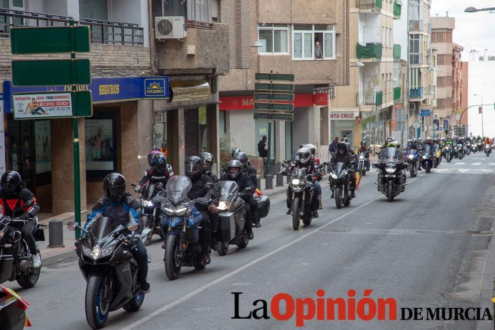 Marcha 'mototurística por la vida'