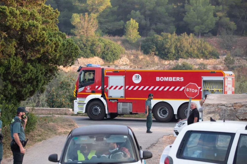 Incendio en Sant Josep