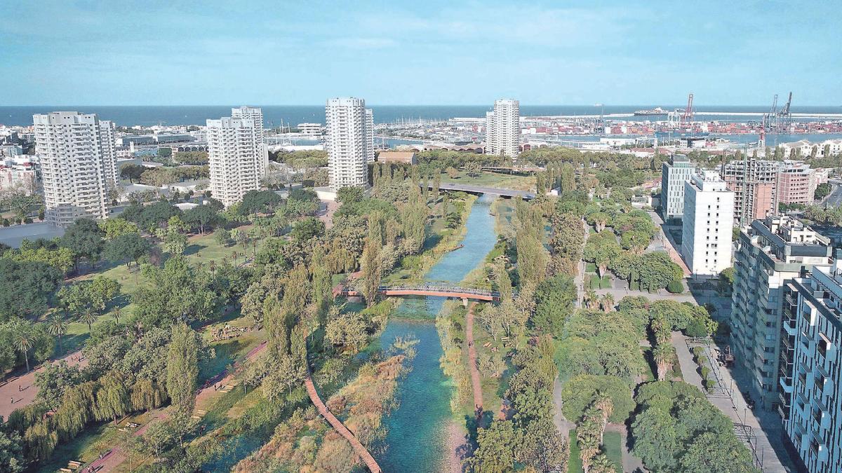 Figuración del Parque de Desembocadura