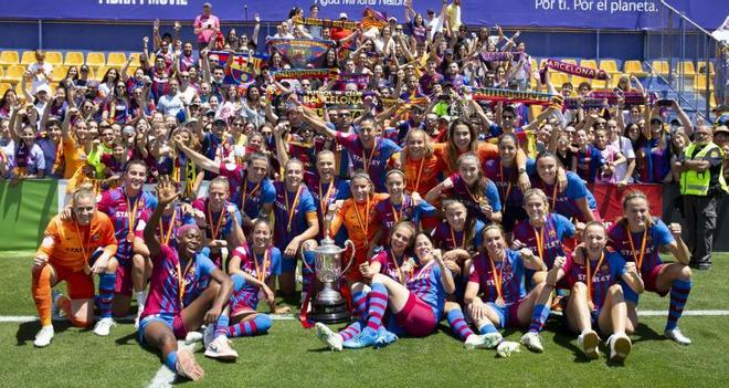 Las mejores imágenes del triunfo del Barça en la Copa de la Reina