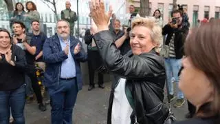 Marta Molina, en libertad tras declararse "activista y pacifista" ante el juez del caso Tsunami